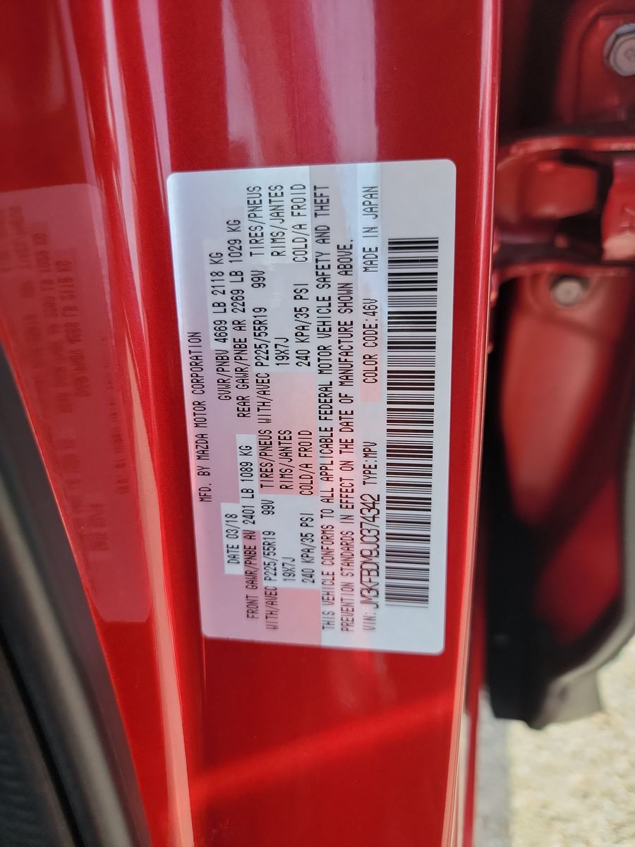 2018 MAZDA CX-5 Grand Touring AWD