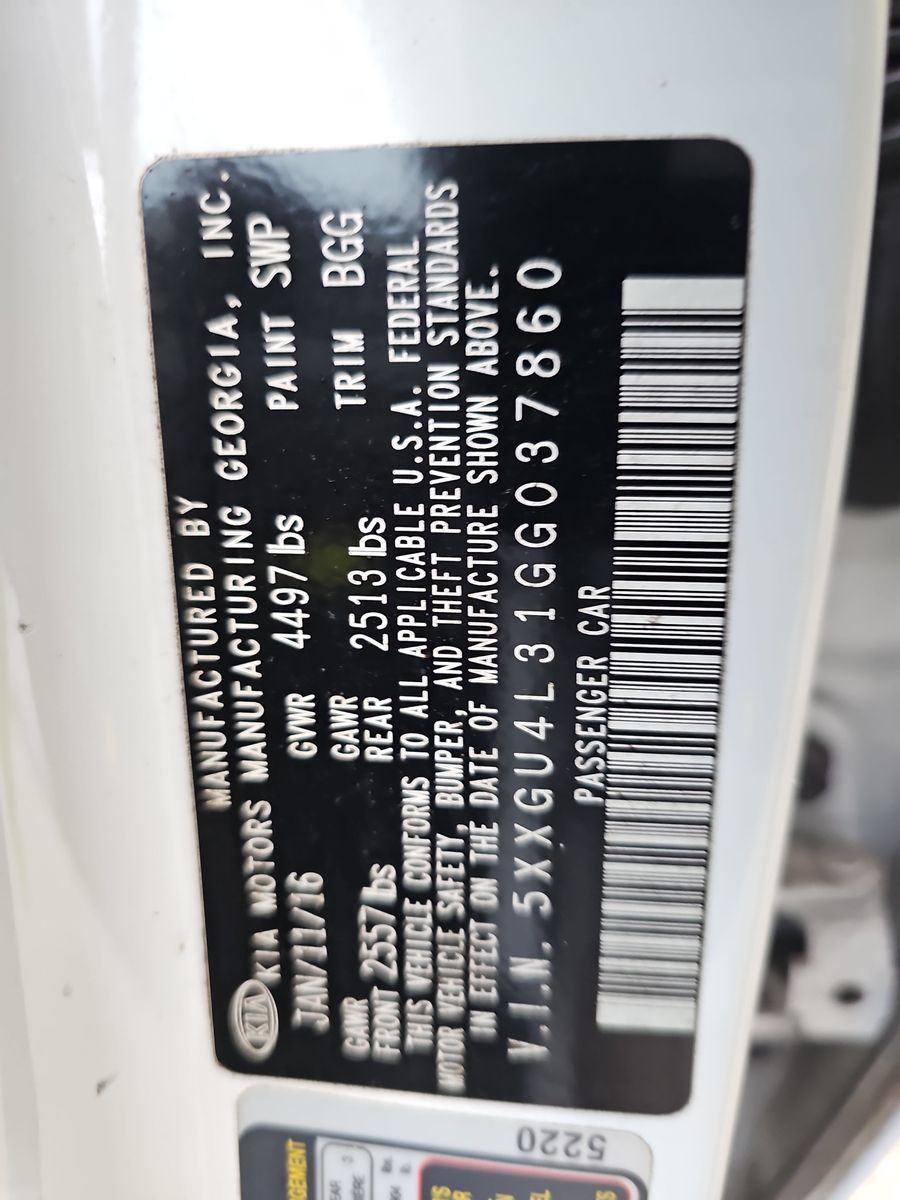 2016 Kia Optima EX FWD