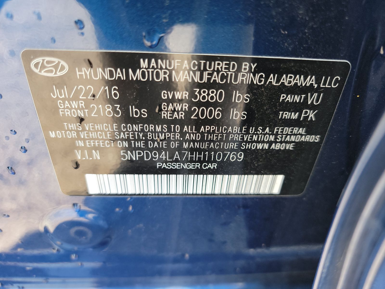 2017 Hyundai Elantra ECO FWD