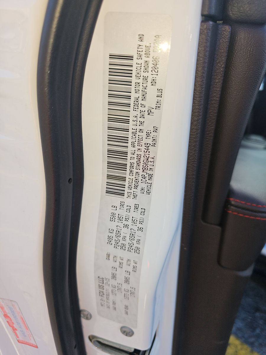 2016 Jeep Cherokee TRAILHAWK AWD