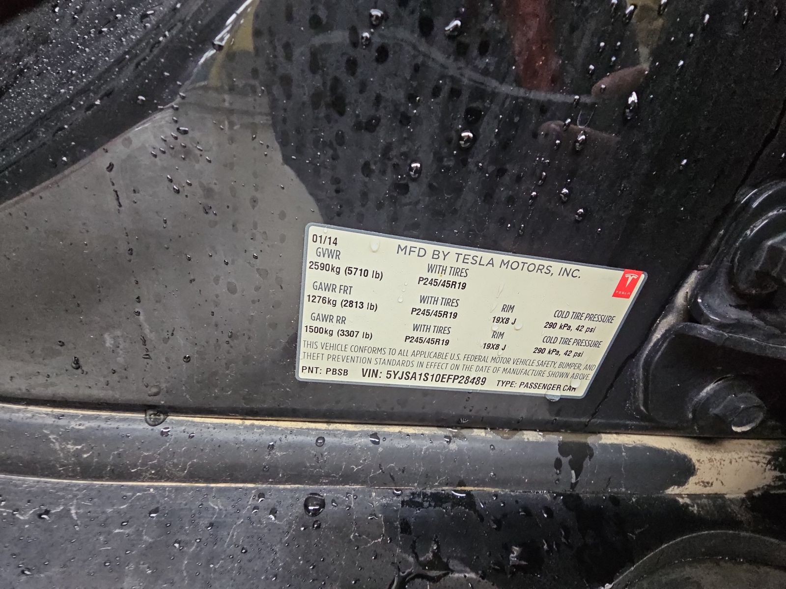 2014 Tesla Model S 60 RWD