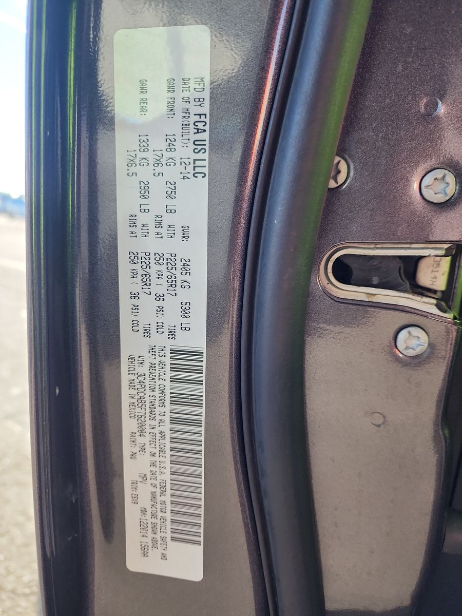 2015 Dodge Journey VALUE PKG FWD