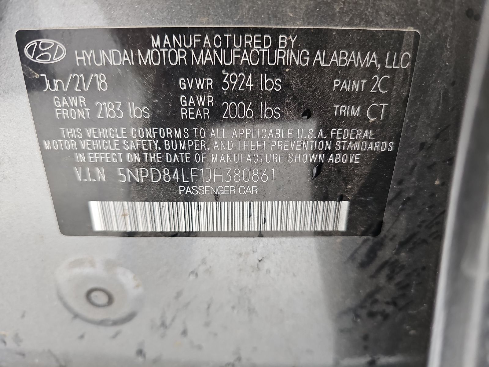 2018 Hyundai Elantra VALUE ED FWD