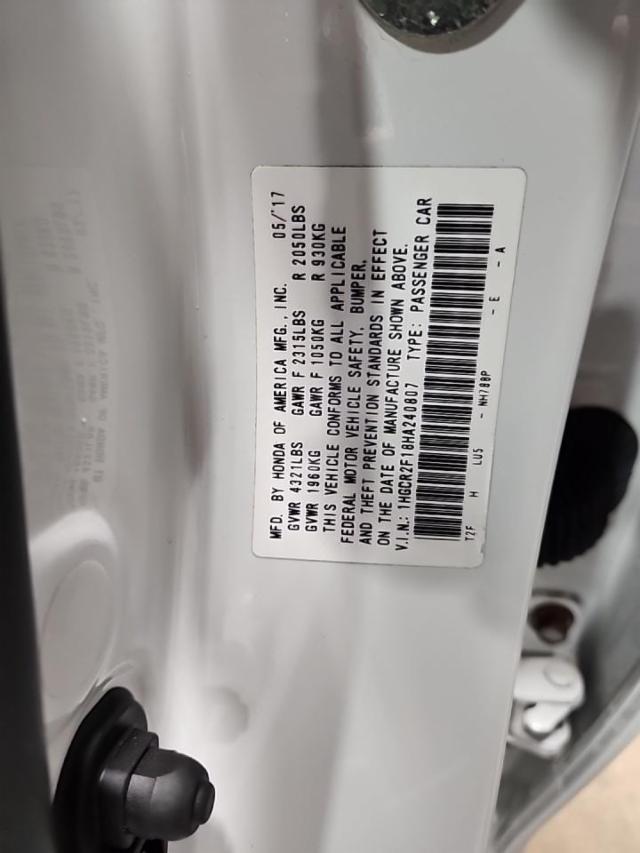 2017 Honda Accord Sport SE FWD