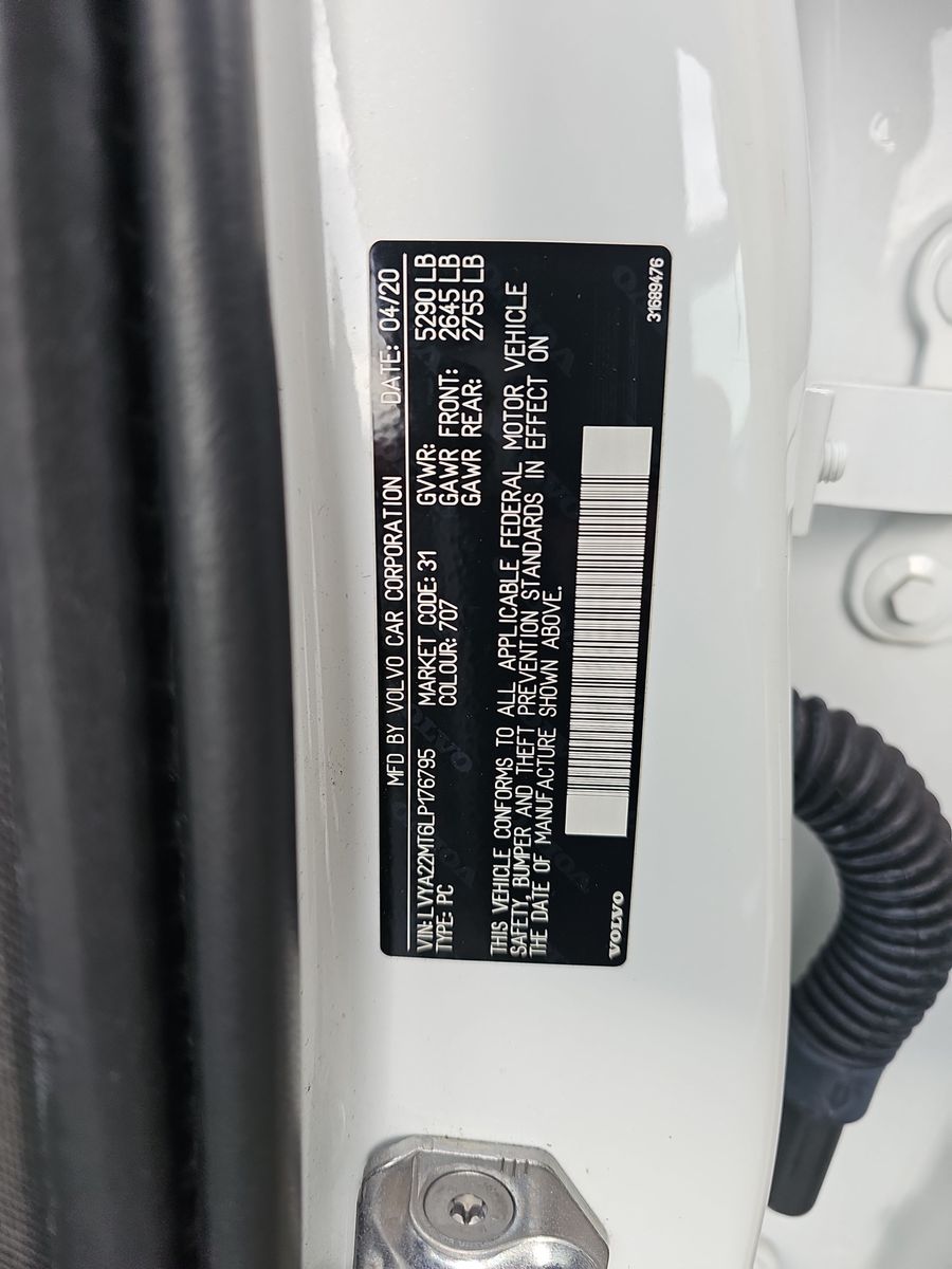 2020 Volvo S90 T6 R-DESIG AWD