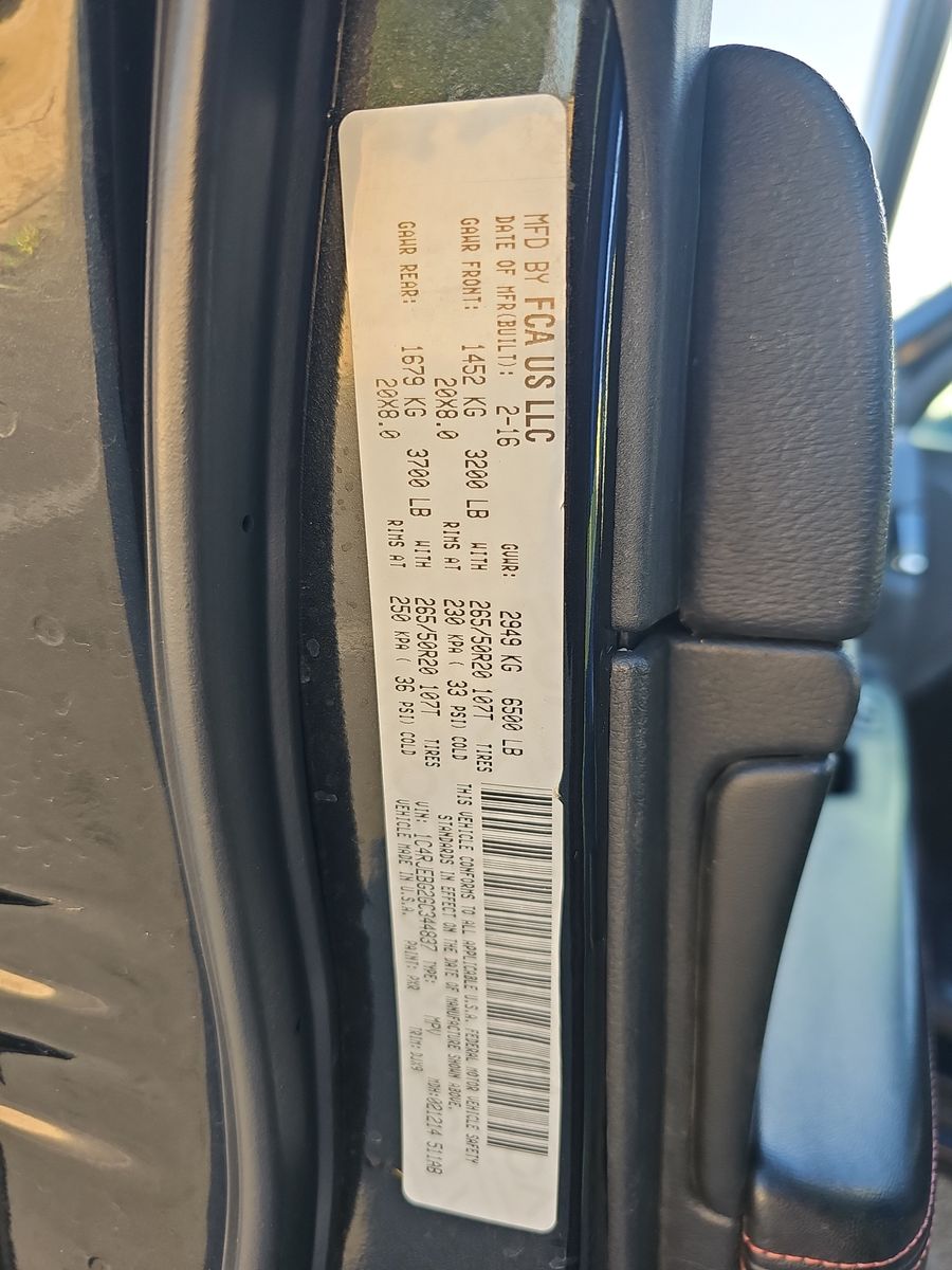 2016 Jeep Grand Cherokee LTD ANNIV RWD