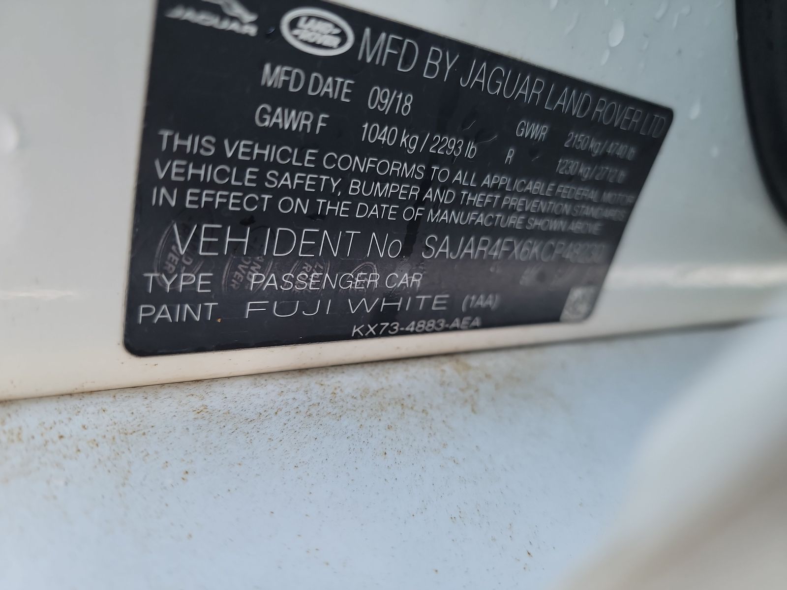 2019 Jaguar XE 25T RWD