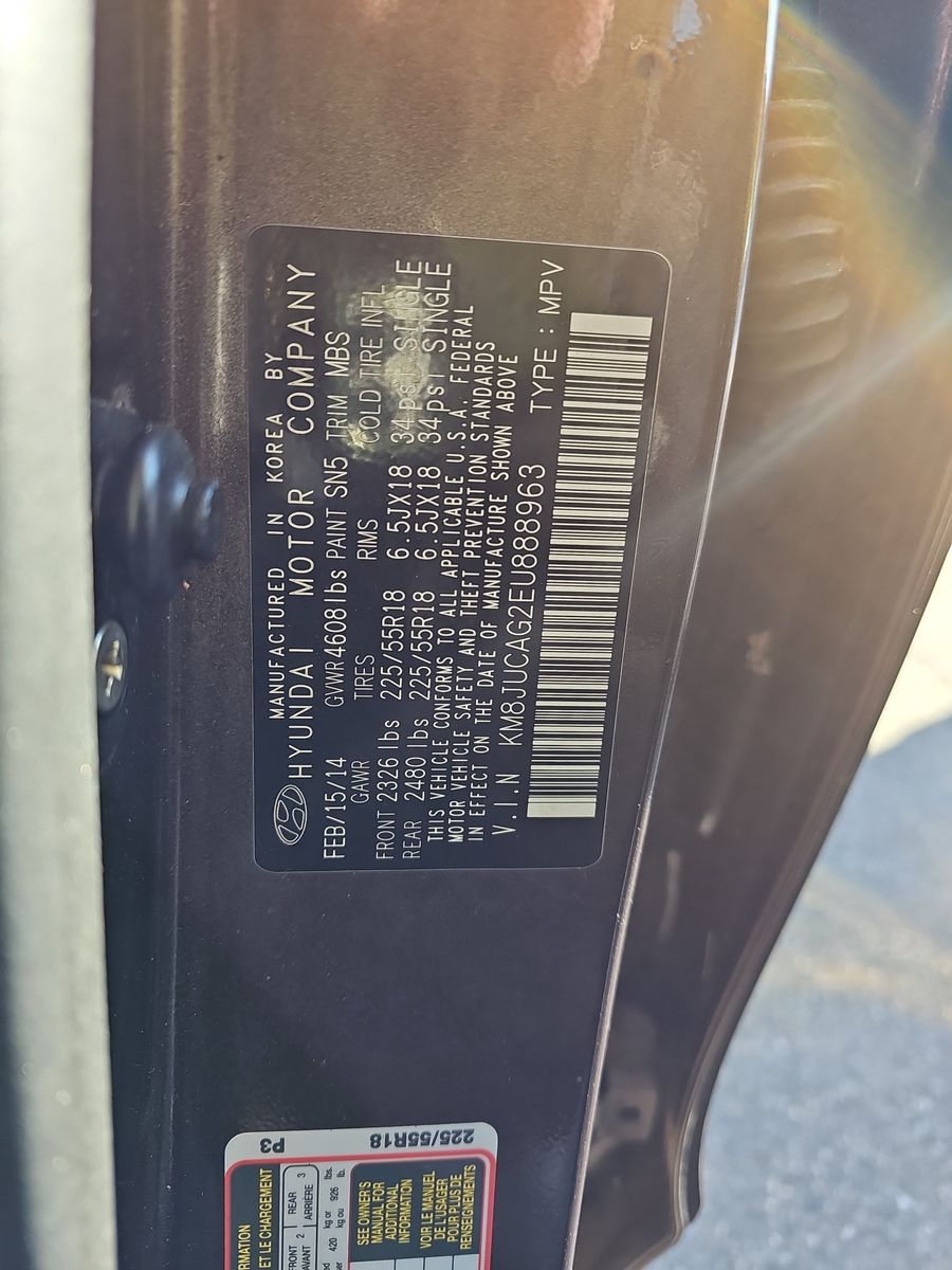 2014 Hyundai Tucson LIMITED AWD