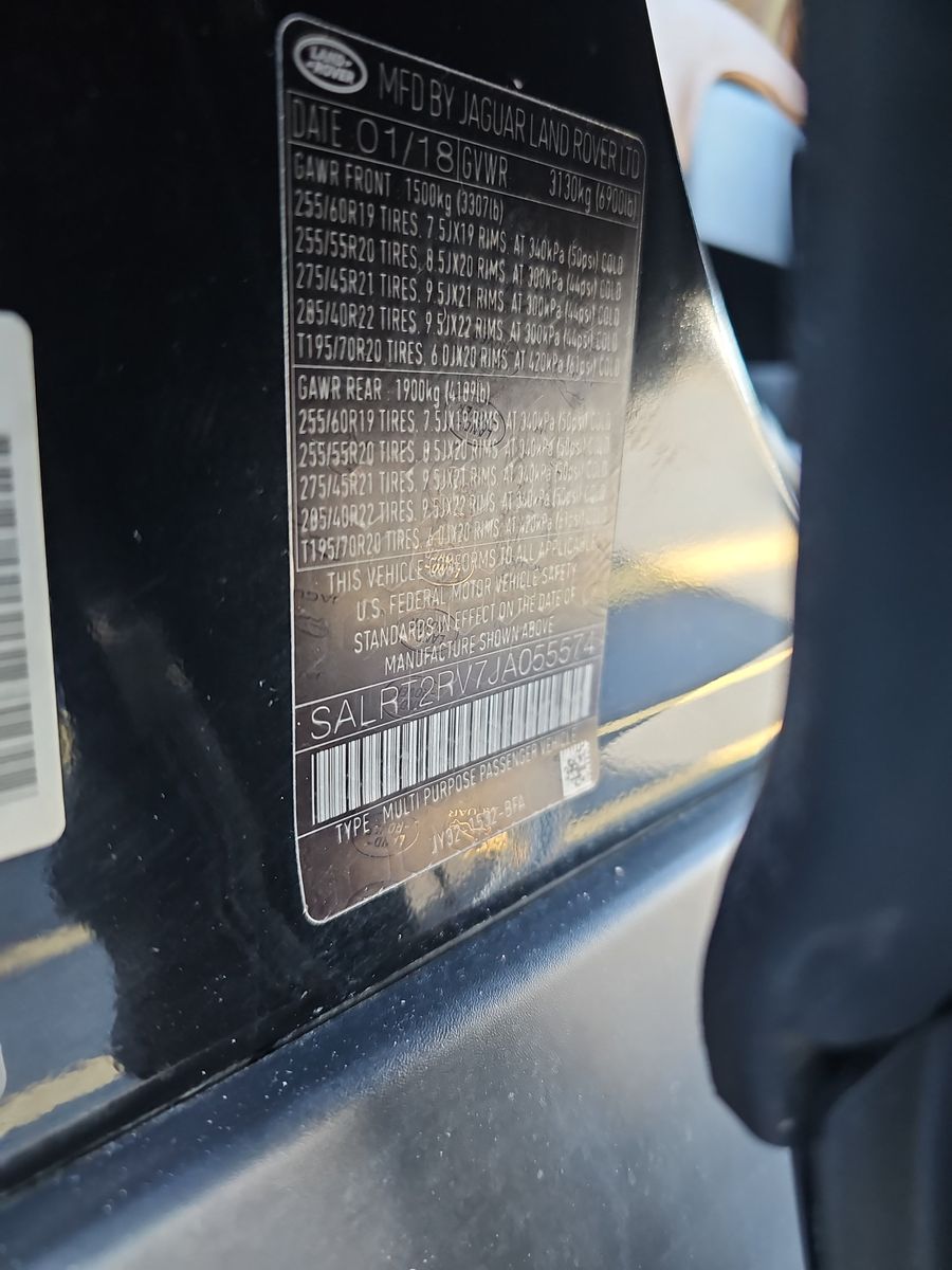 2018 Land Rover Discovery HSE LUXURY AWD