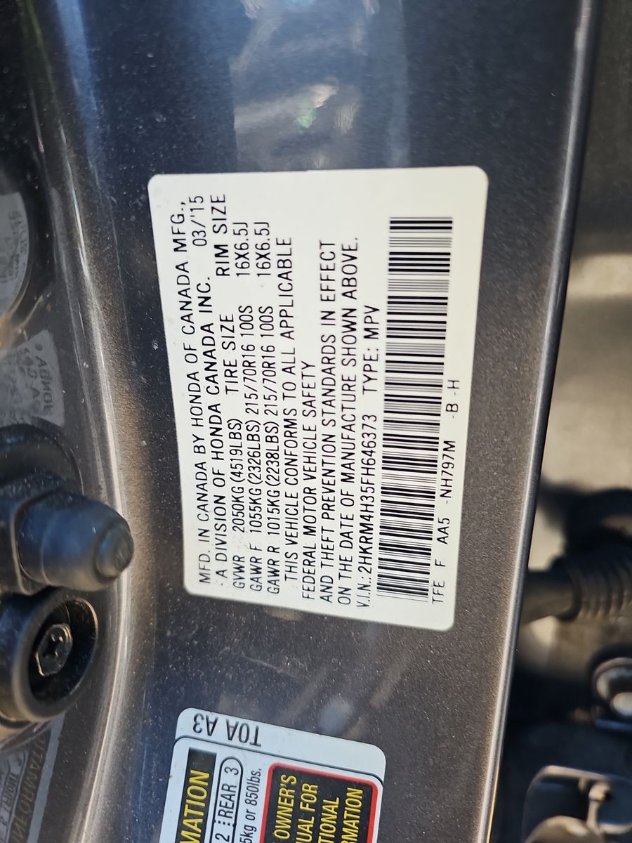 2015 Honda CR-V LX AWD