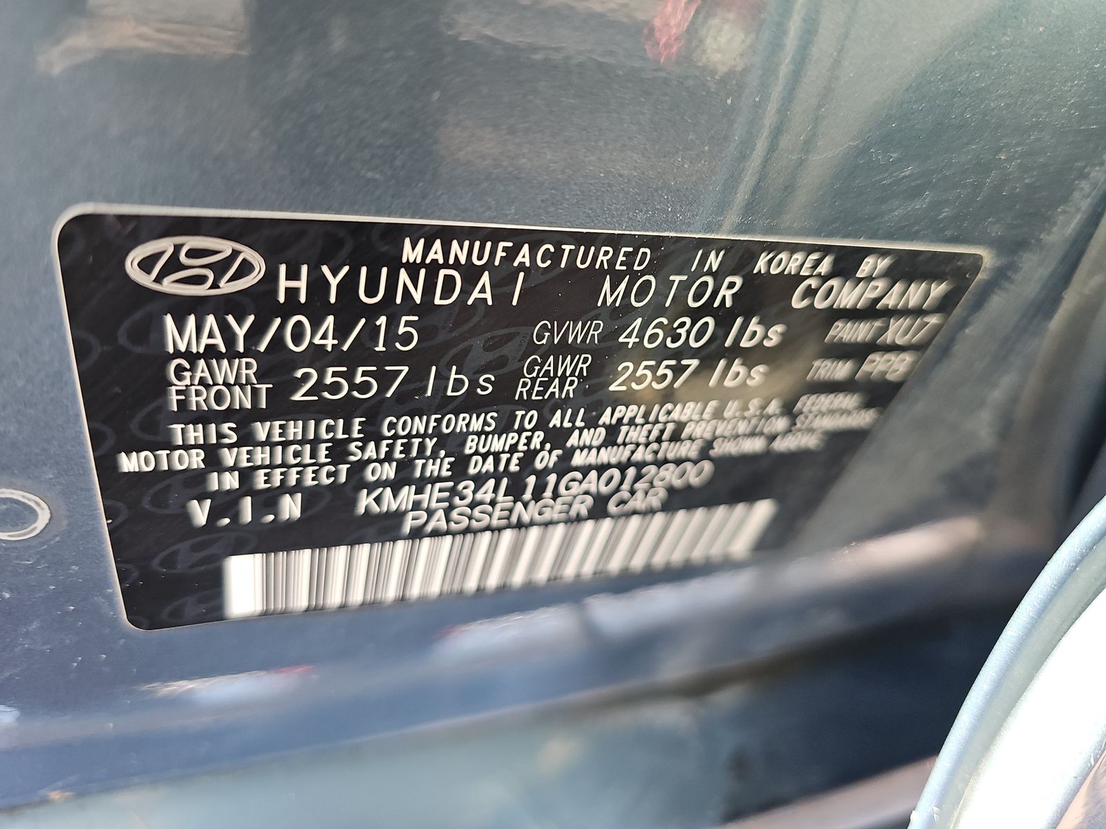 2016 Hyundai Sonata LIMITED FWD