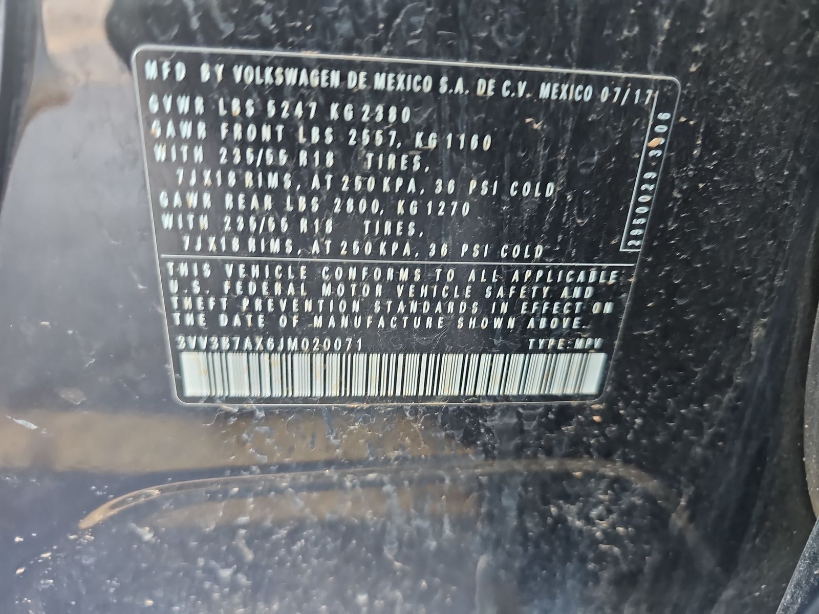 2018 Volkswagen Tiguan SEL FWD