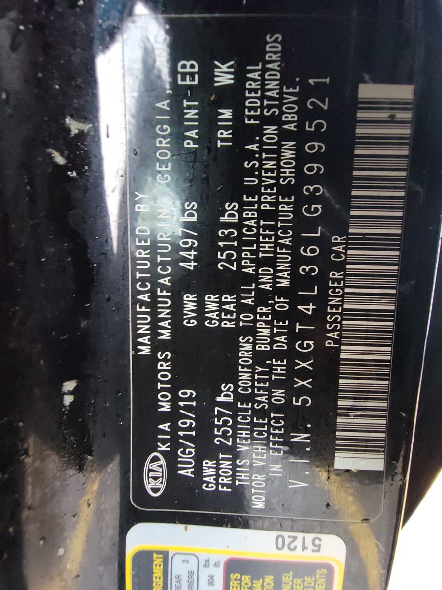 2020 Kia Optima LX FWD