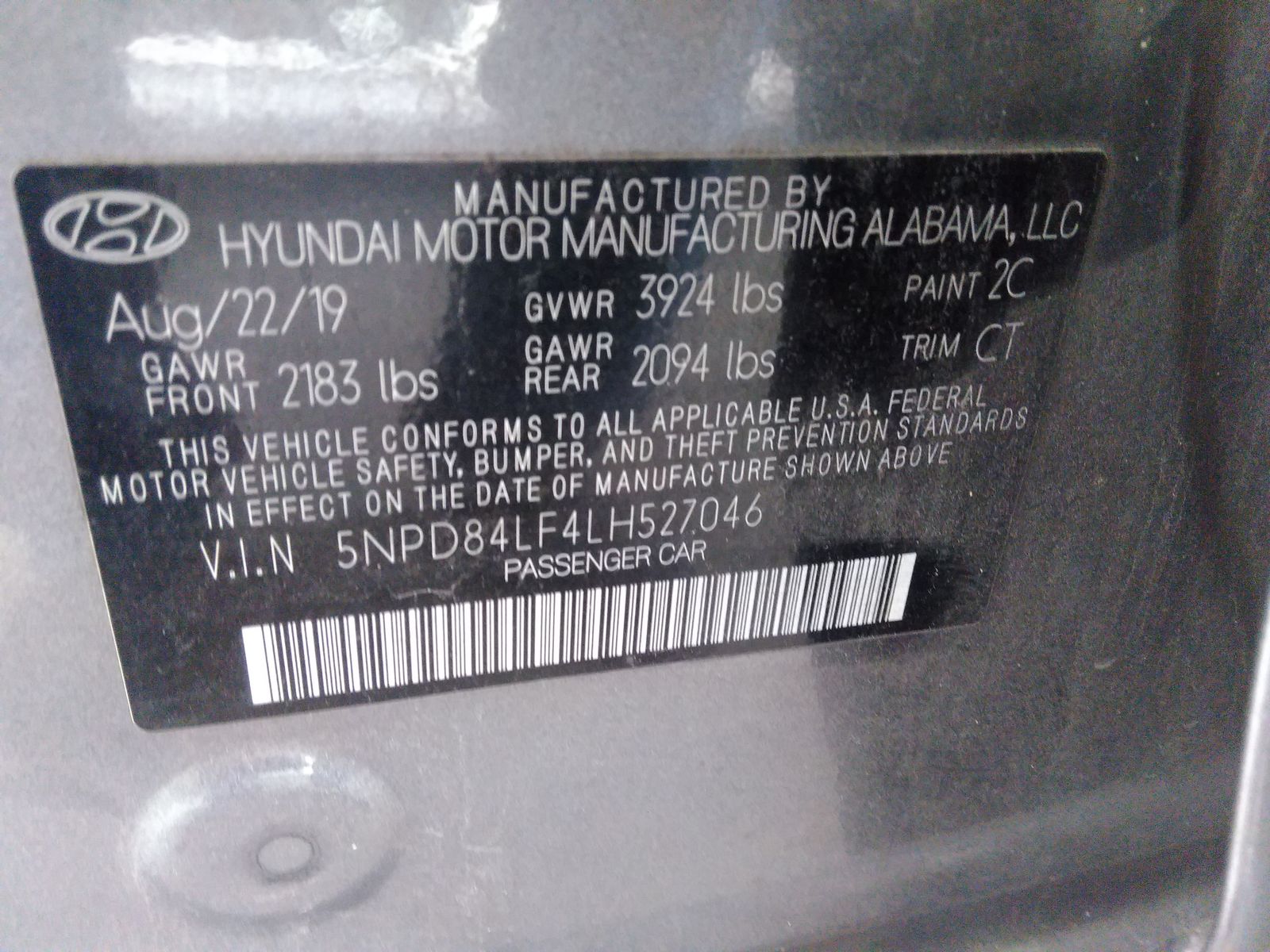 2020 Hyundai Elantra SEL FWD