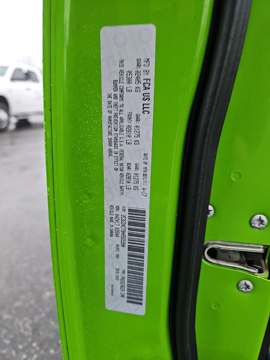 2017 Dodge Charger DAYTONA340 RWD