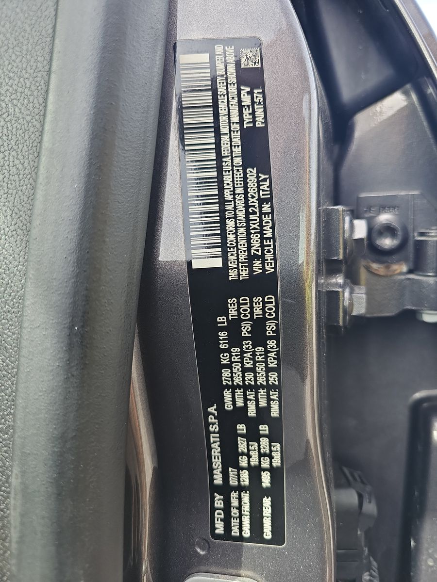 2018 Maserati Levante GRANLUSSO AWD