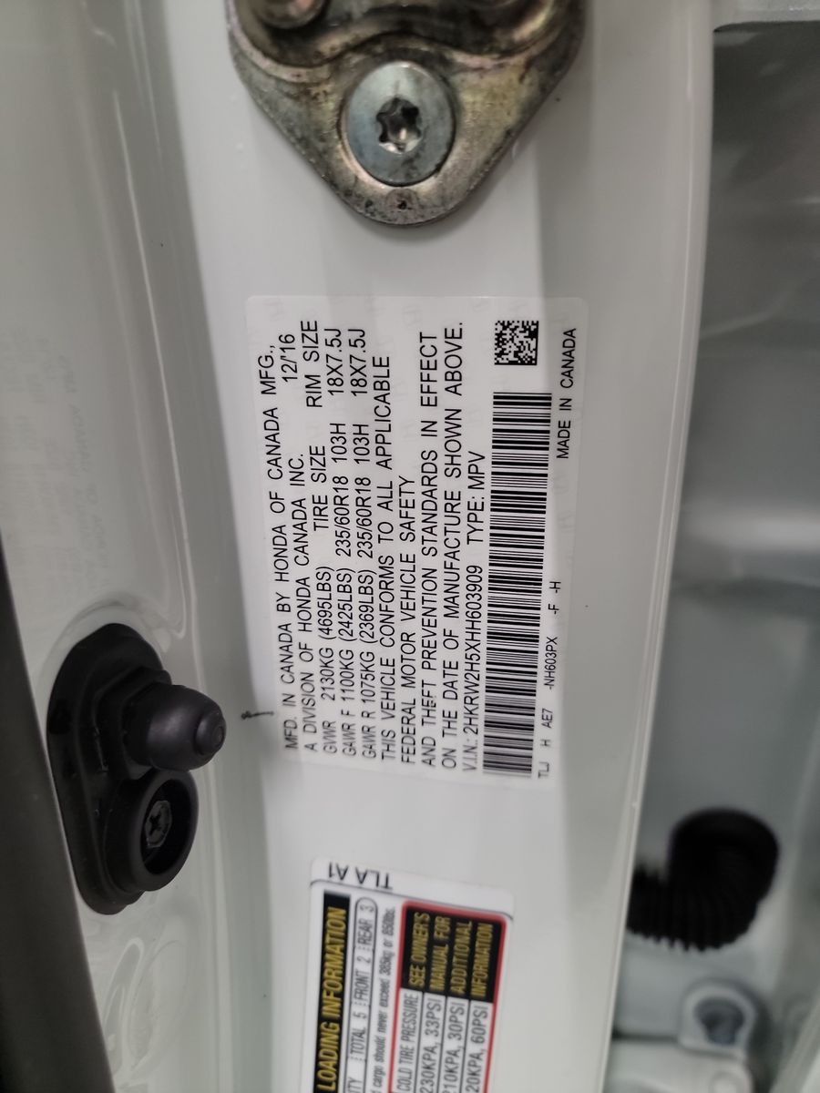 2017 Honda CR-V EX AWD