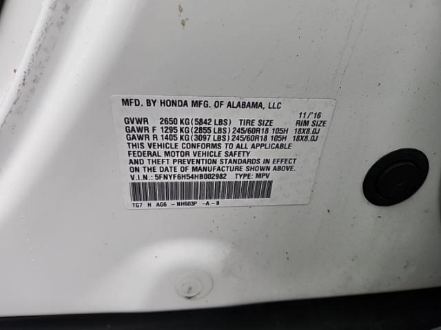 2017 Honda Pilot EX-L AWD