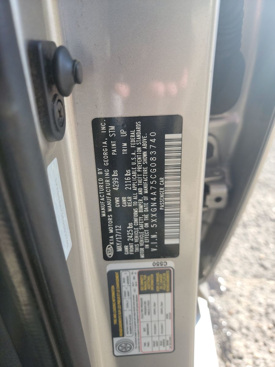 2012 Kia Optima EX FWD