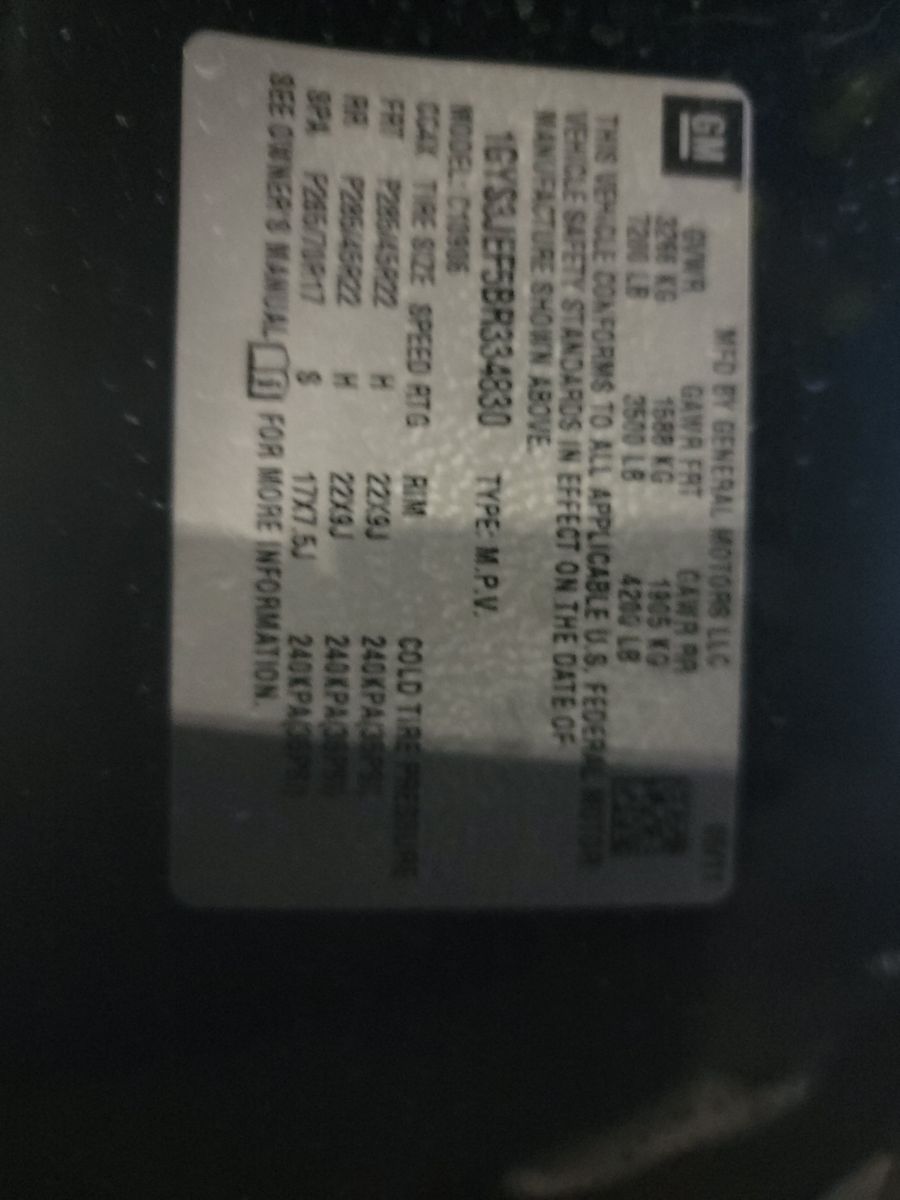 2011 Cadillac Escalade ESV Premium RWD