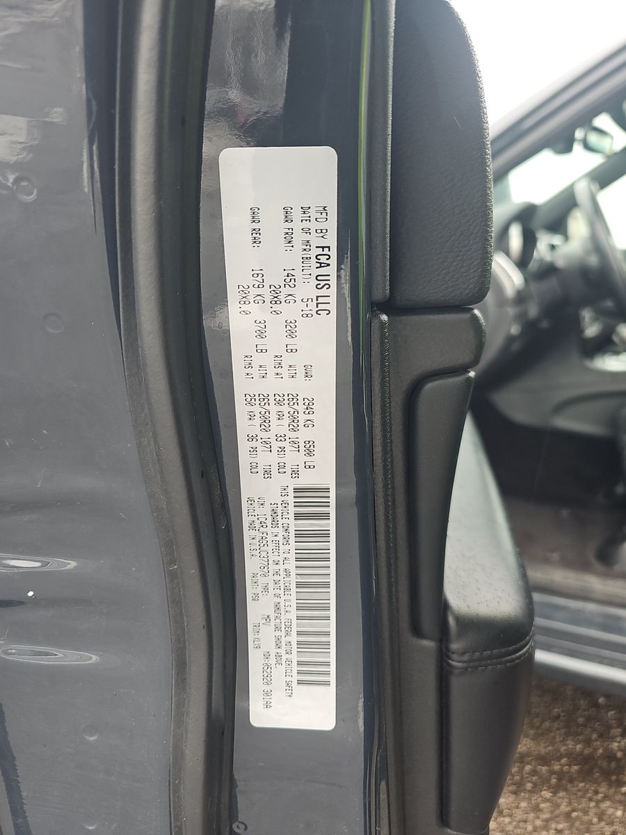 2018 Jeep Grand Cherokee Altitude AWD