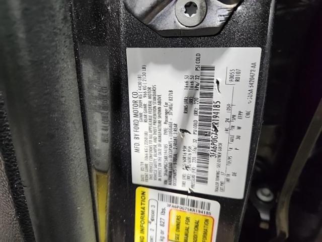 2019 Ford Fusion S FWD
