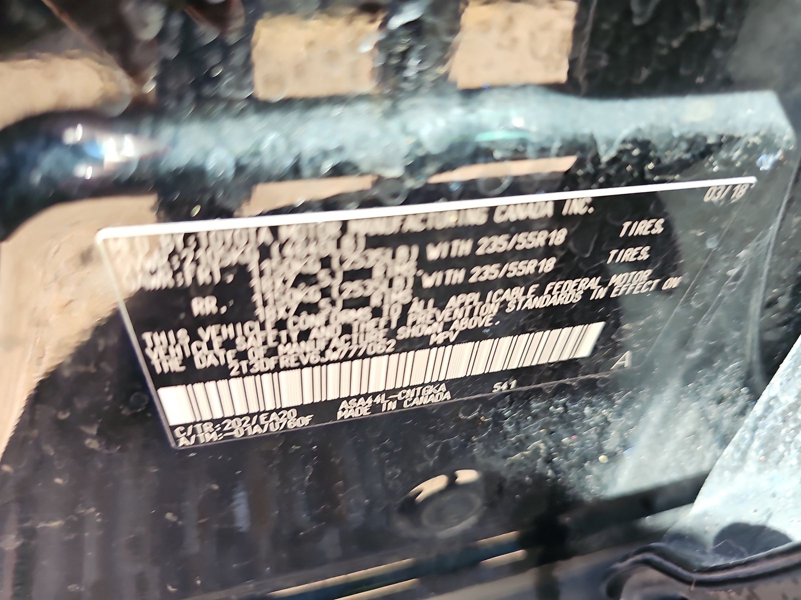 2018 Toyota RAV4 LIMITED AWD