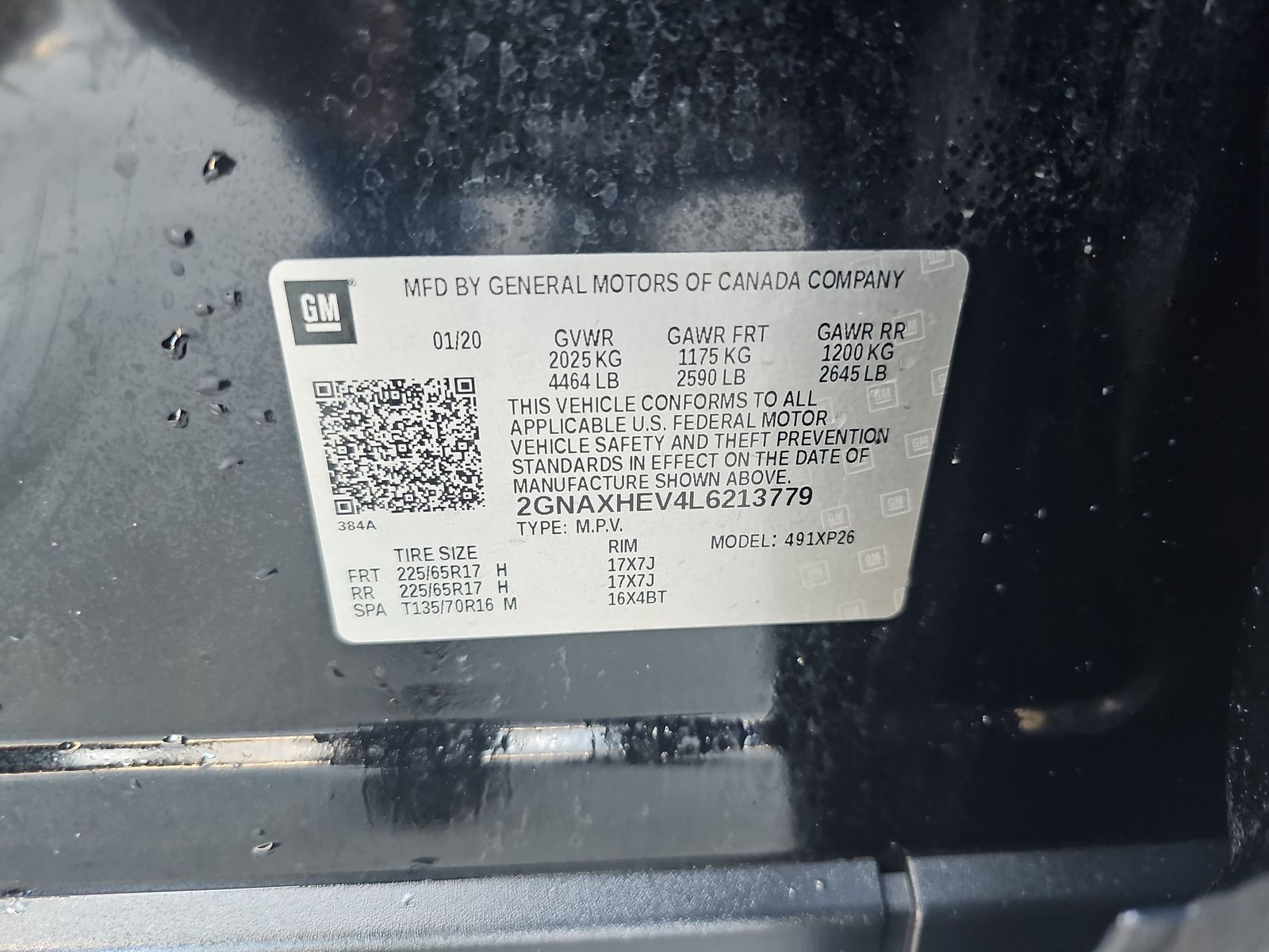 2020 Chevrolet Equinox LS FWD