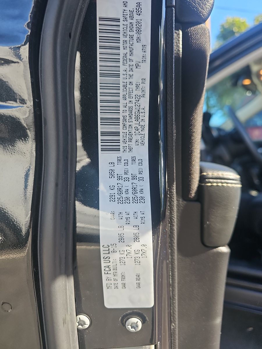 2016 Jeep Cherokee Sport FWD