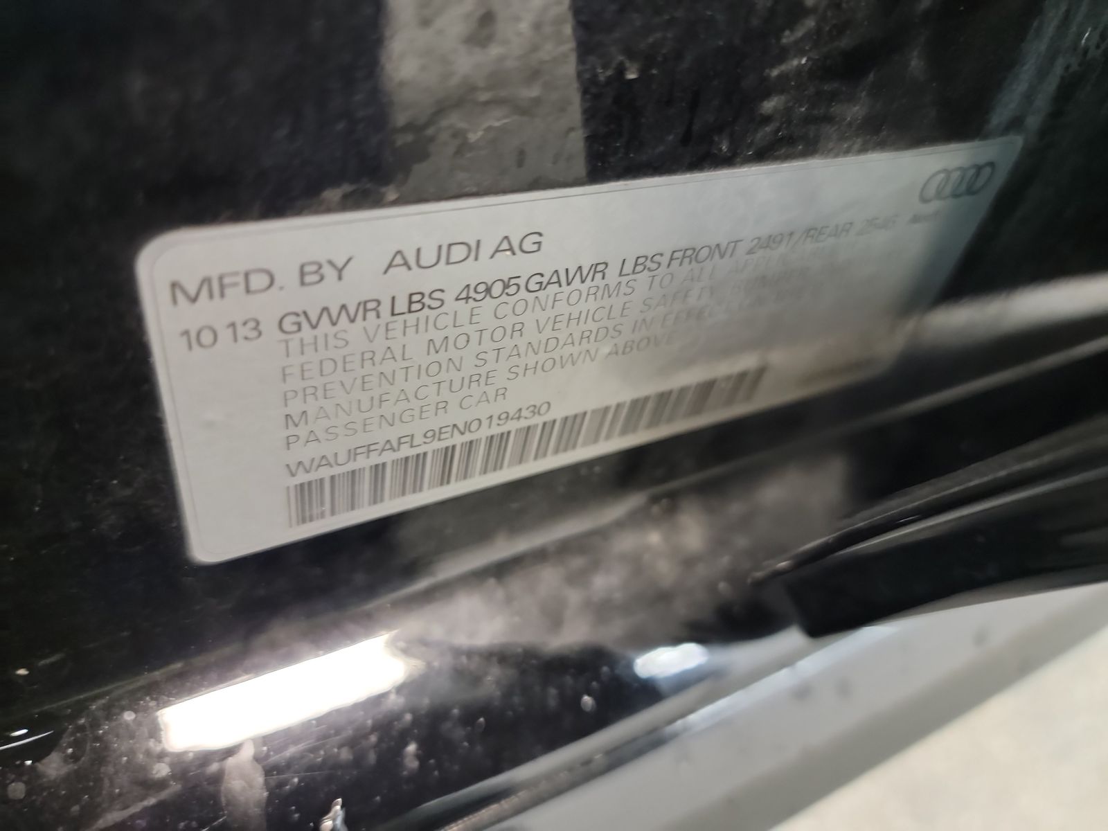 2014 Audi A4 PREMIUM  AWD