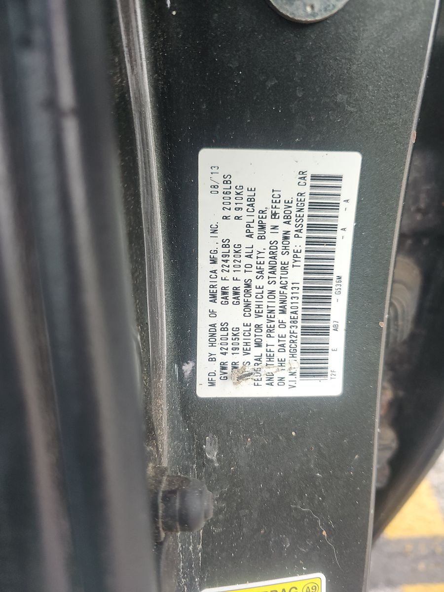 2014 Honda Accord LX FWD