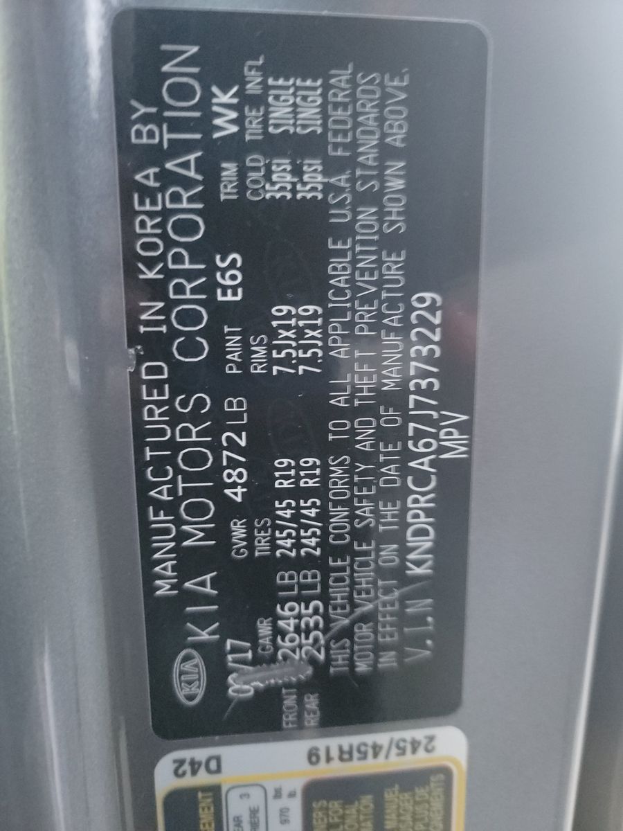 2018 Kia Sportage SX TURBO AWD