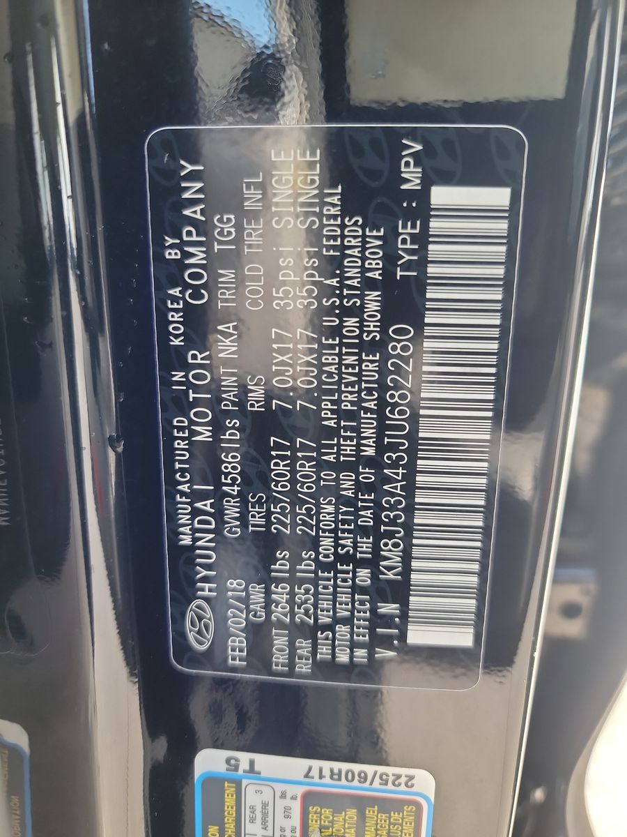 2018 Hyundai Tucson SEL FWD