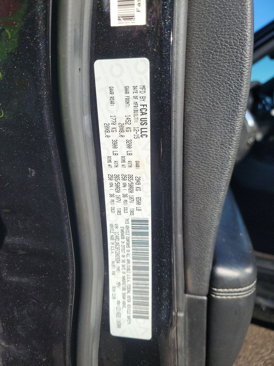 2015 Dodge Durango SXT AWD