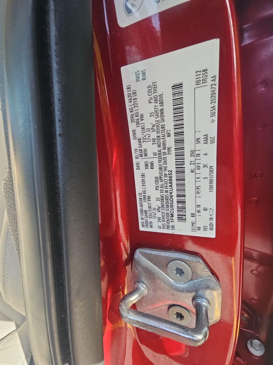 2019 Ford Escape SE FWD