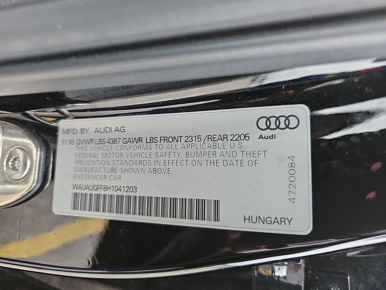 2017 Audi A3 Premium FWD