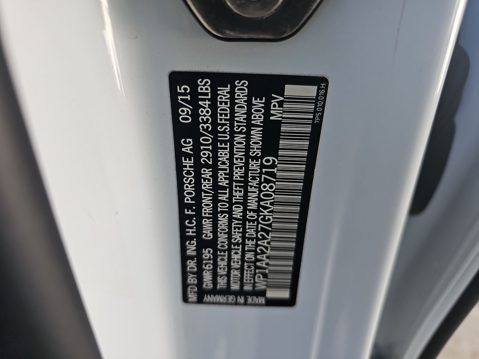 2016 Porsche Cayenne  AWD