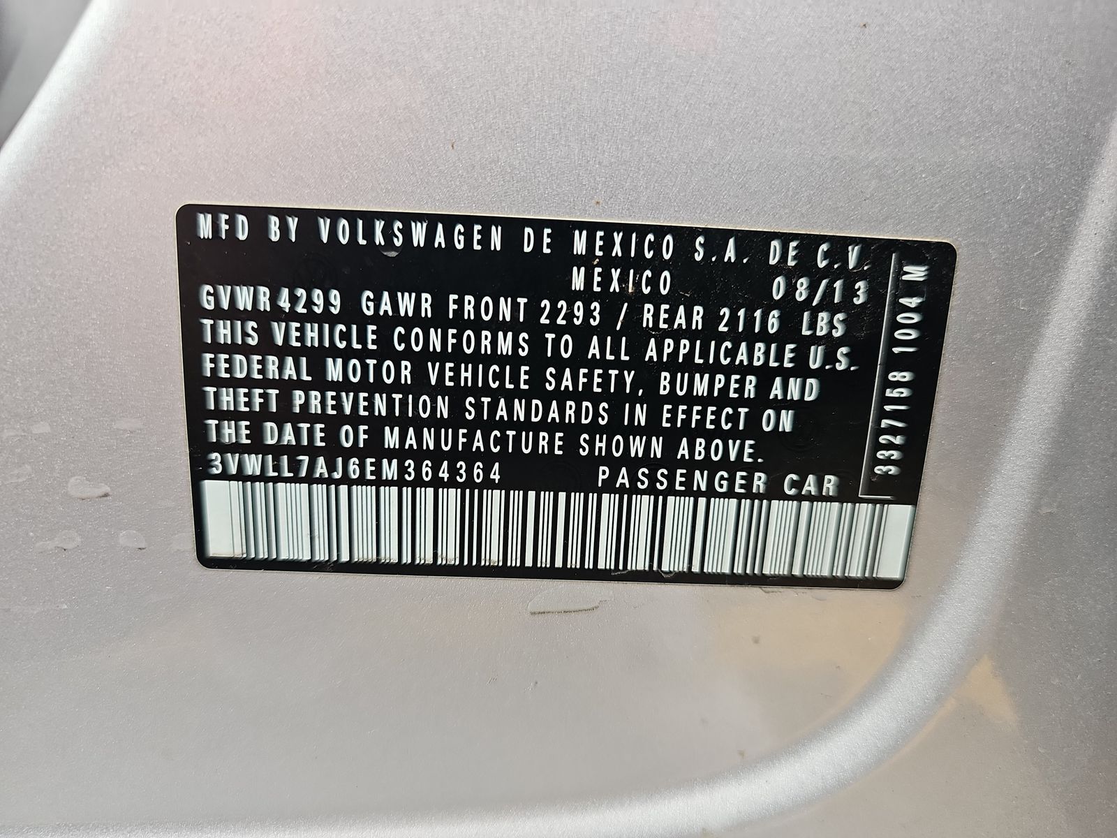 2014 Volkswagen Jetta 2.0L TDI FWD