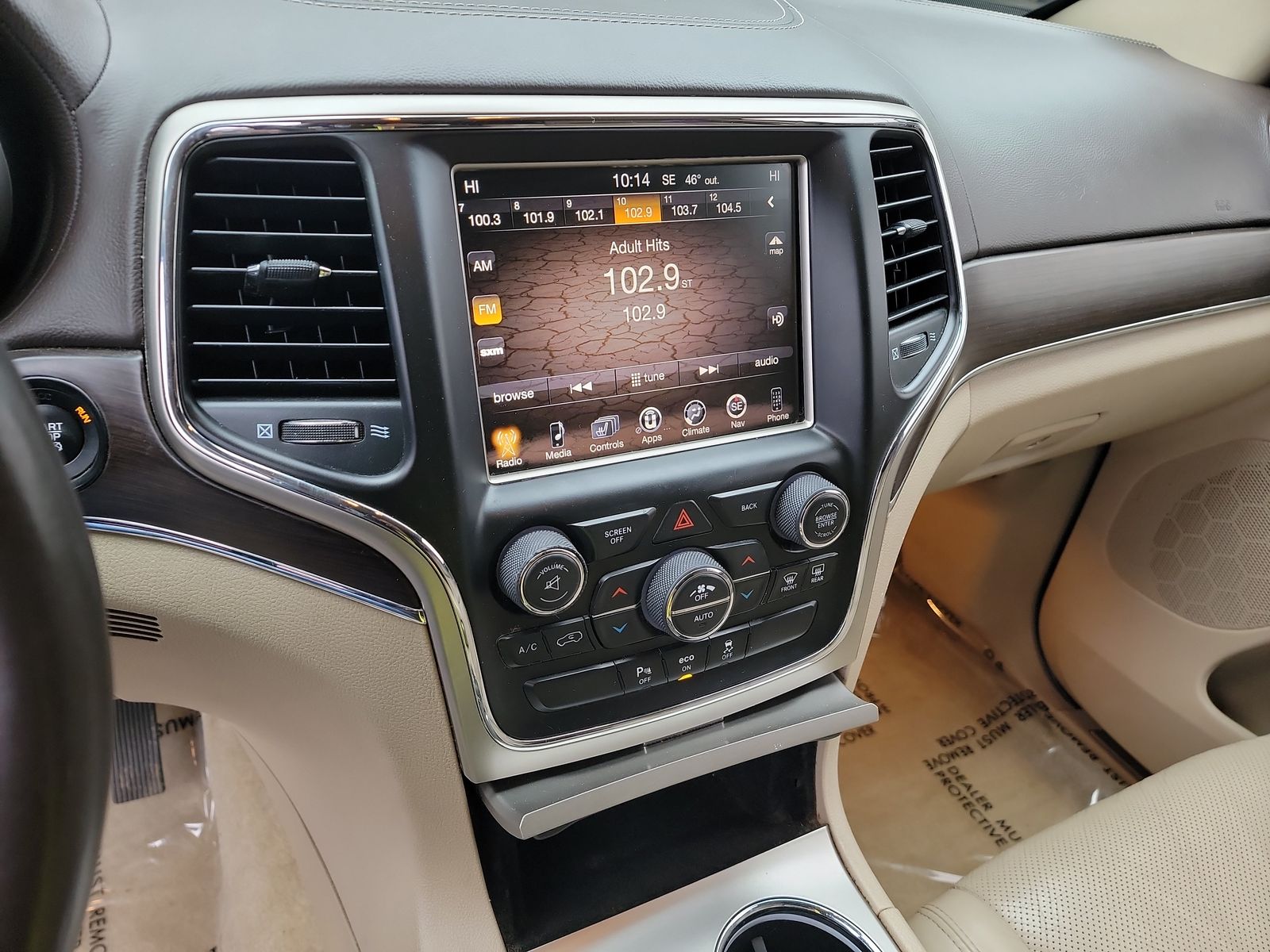 2015 Jeep Grand Cherokee OVERLAND RWD