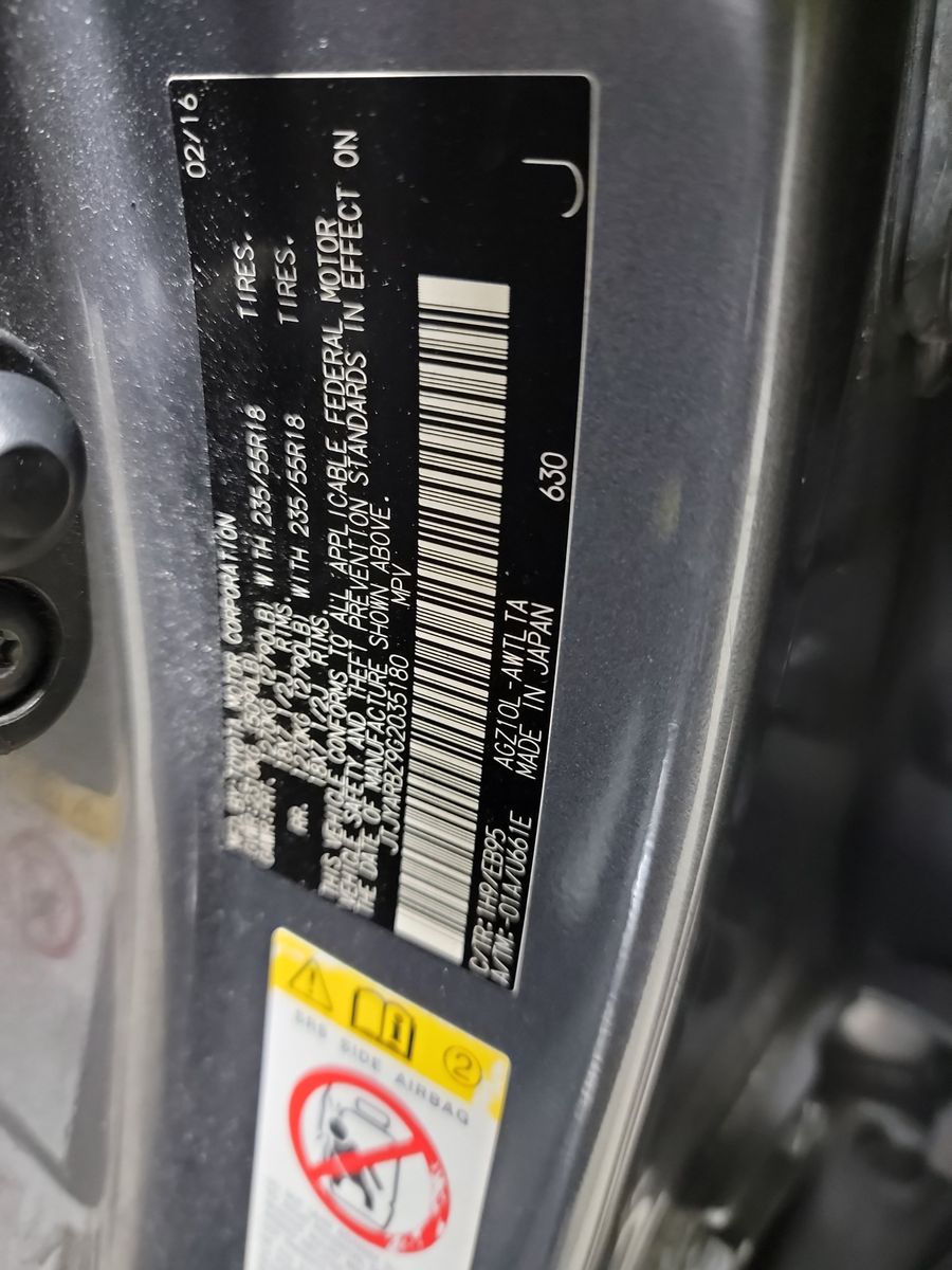 2016 Lexus NX NX 200t F SPORT FWD