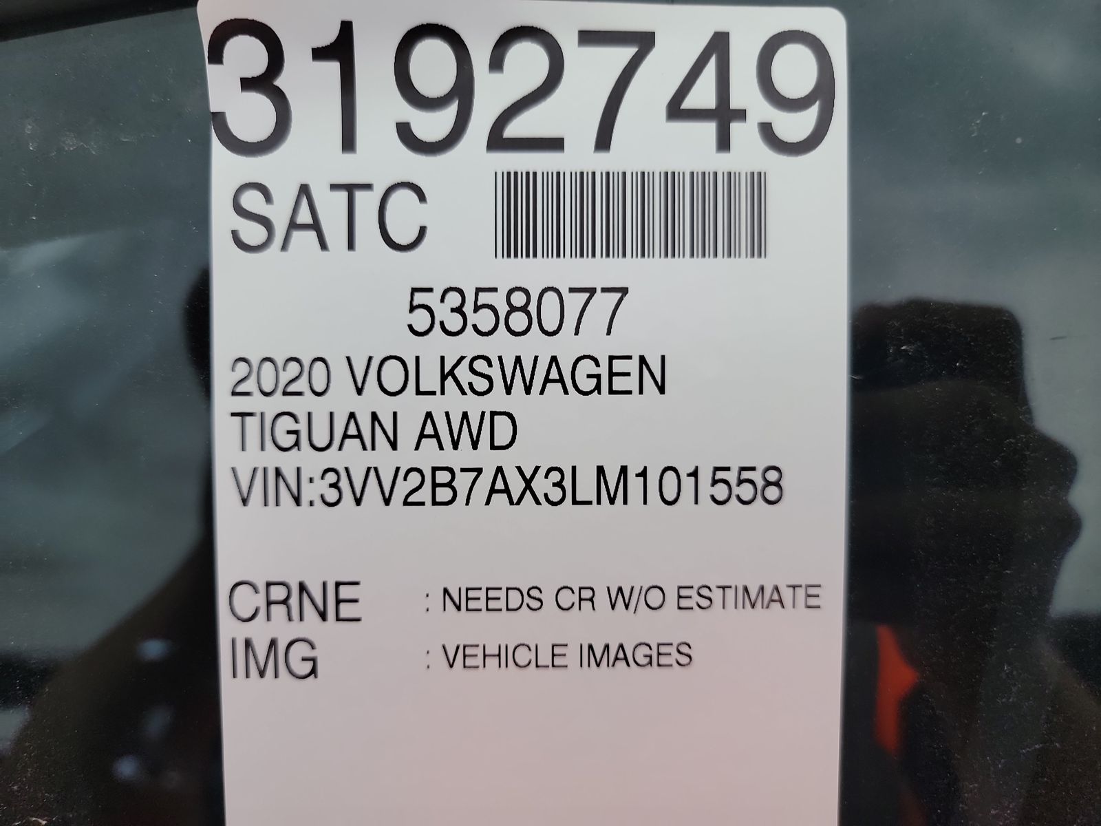 2020 Volkswagen Tiguan SE AWD