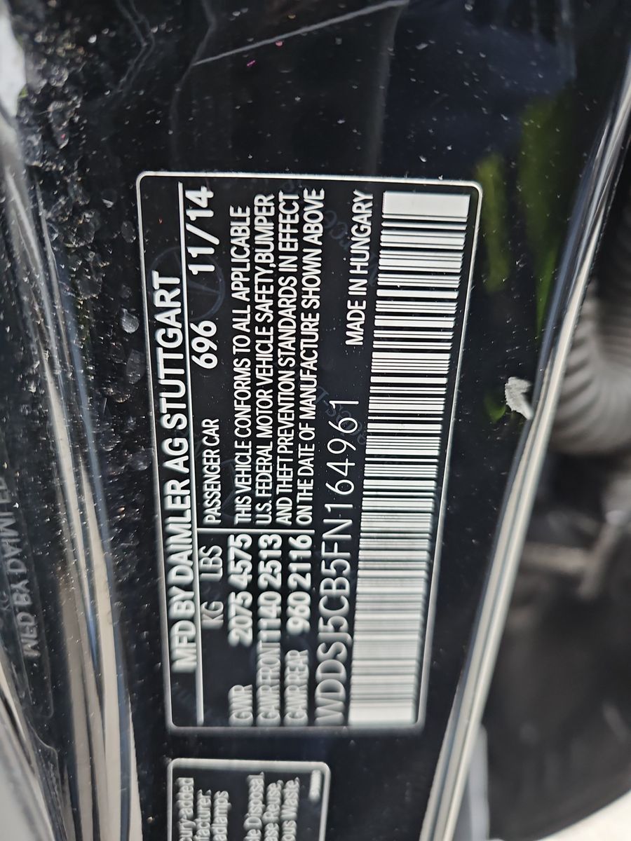 2015 Mercedes-Benz CLA AMG CLA 45 AWD