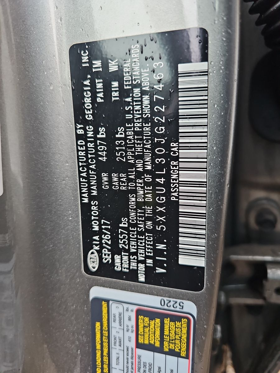2018 Kia Optima EX FWD