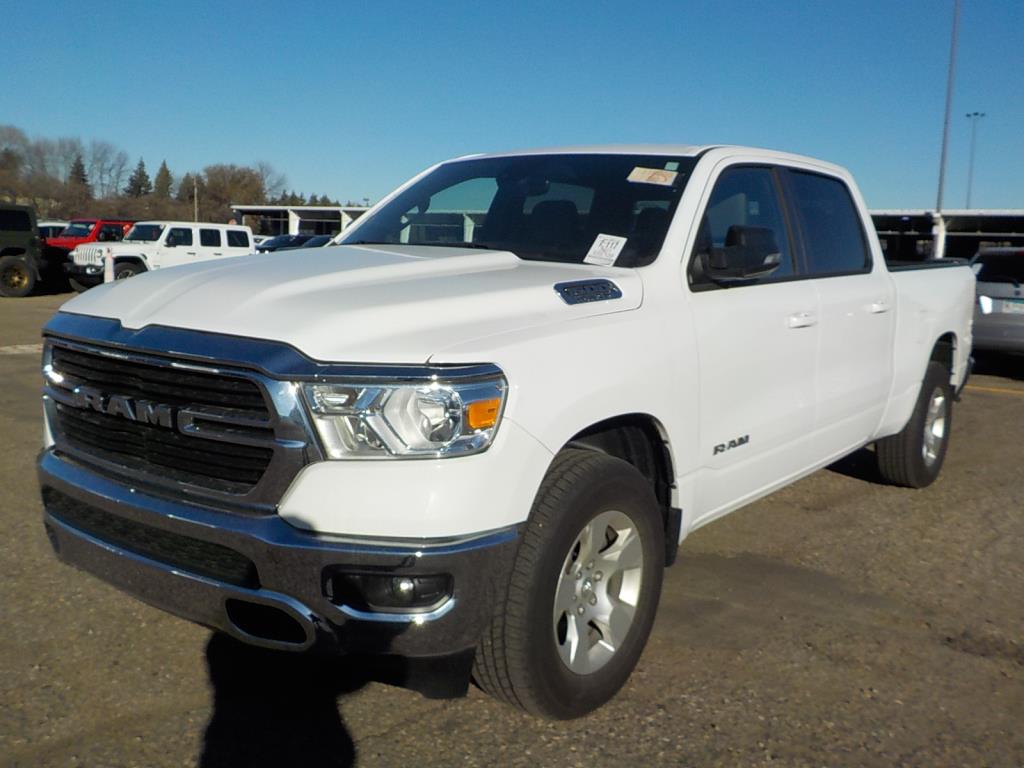 Used 2021 Ram 1500 Big Horn with VIN 1C6SRFMT5MN725471 for sale in Minneapolis, Minnesota