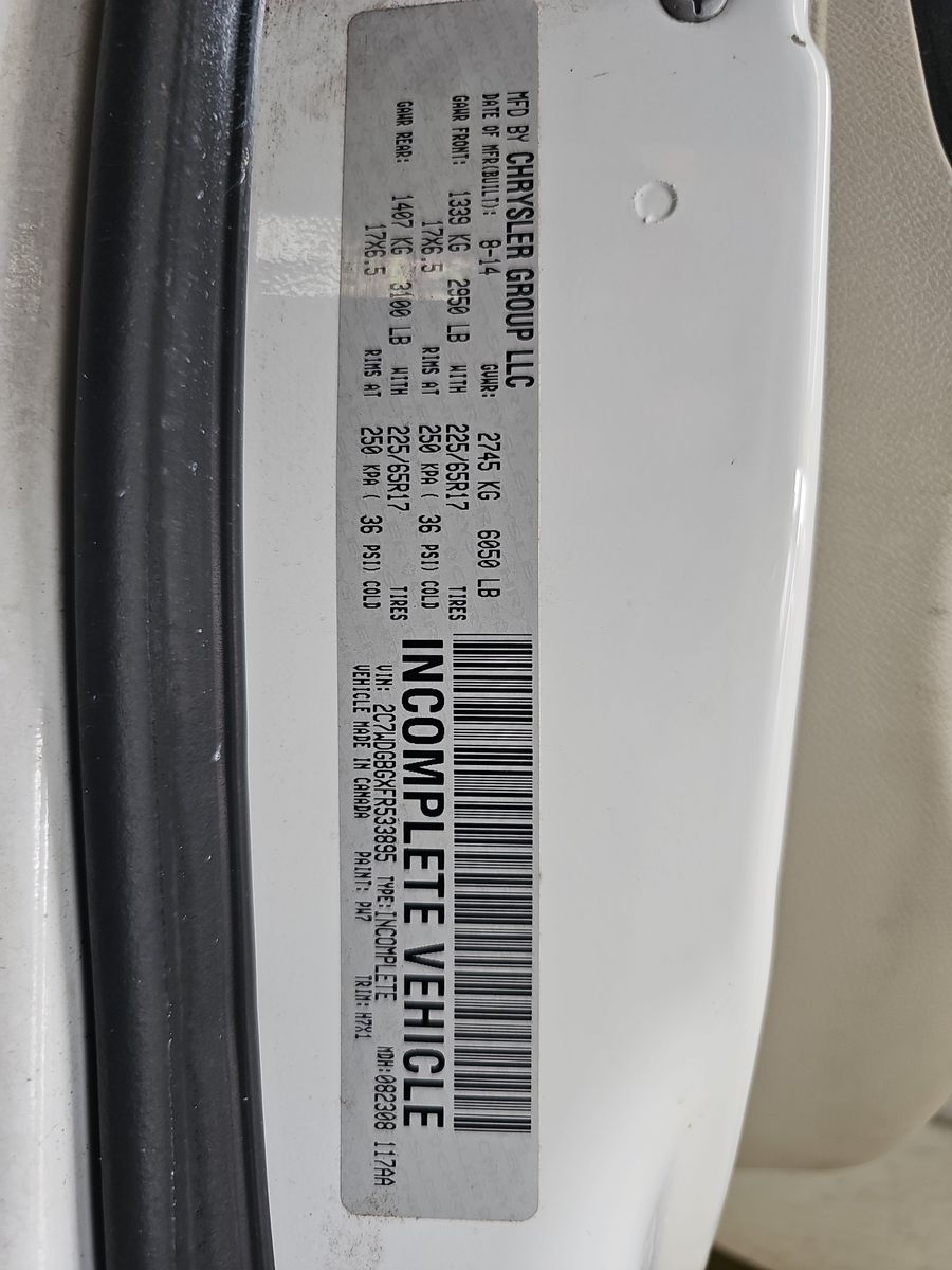 2015 Dodge Grand Caravan SE FWD