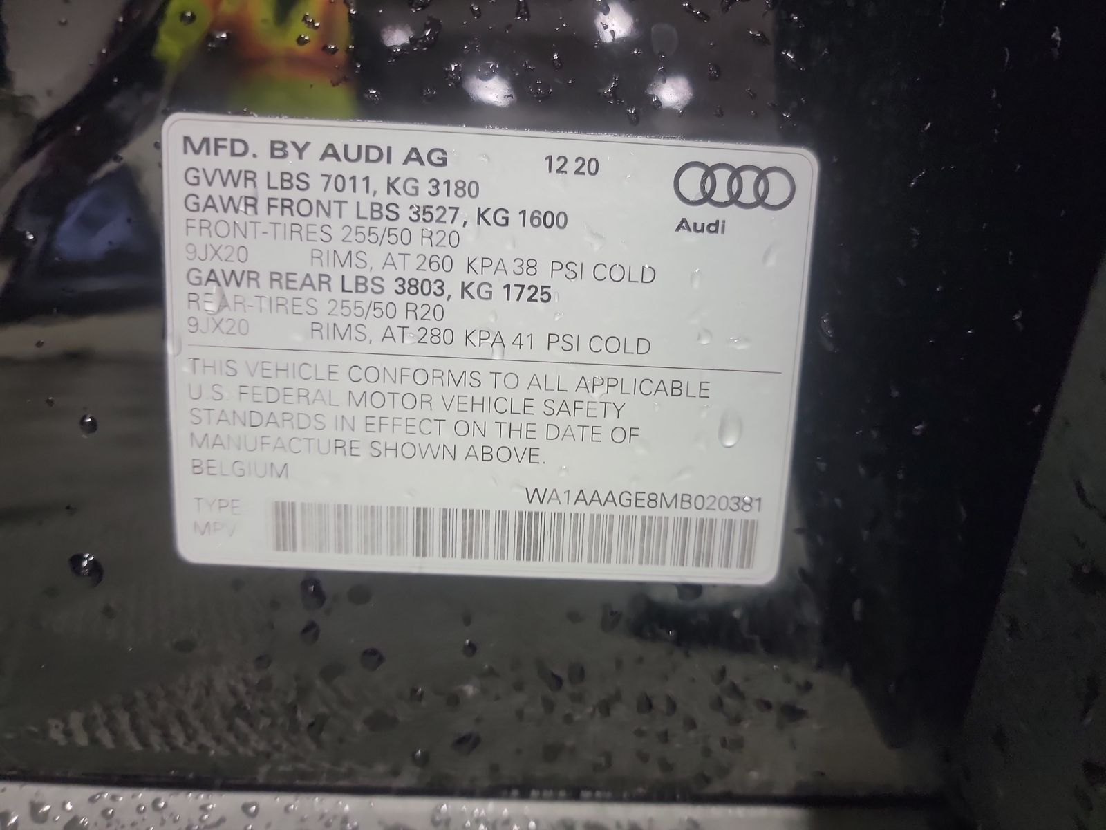 2021 Audi e-tron Premium AWD