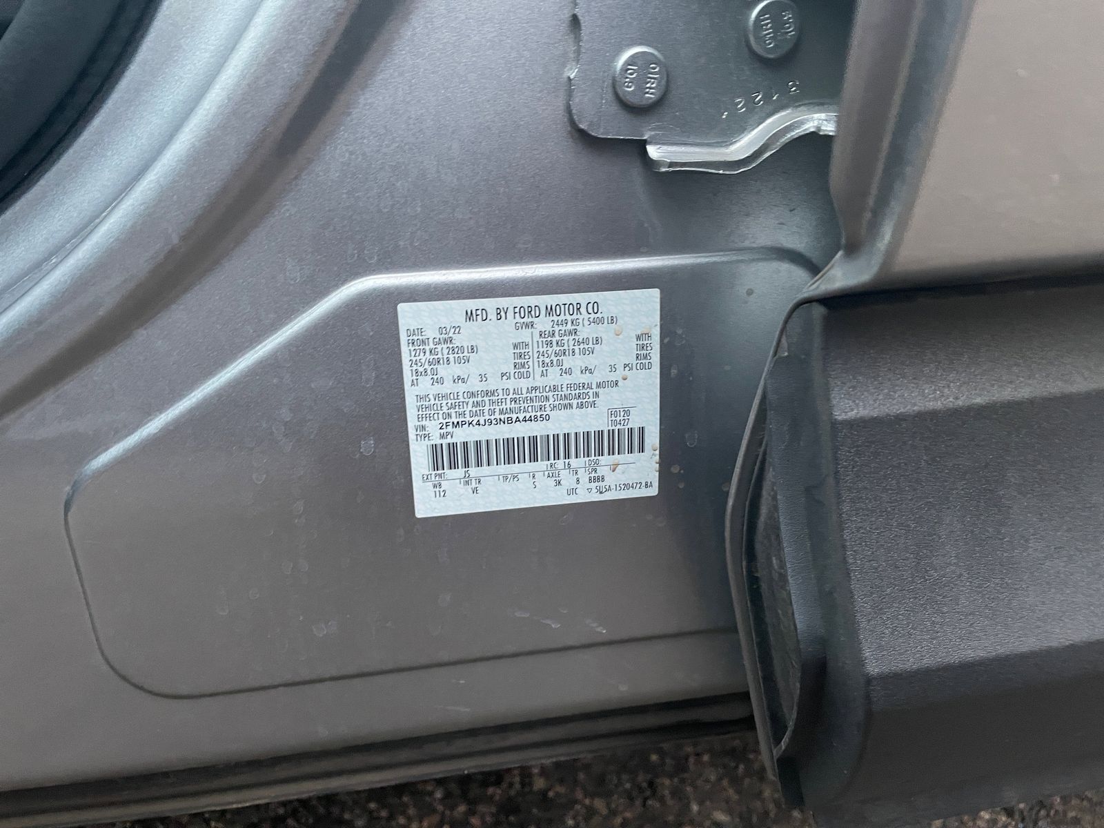 2022 Ford Edge SEL AWD