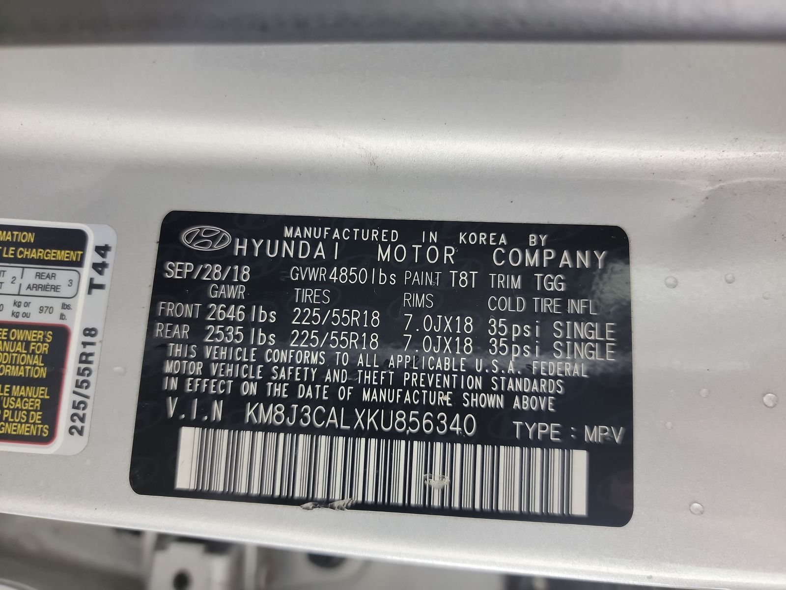 2019 Hyundai Tucson SEL AWD