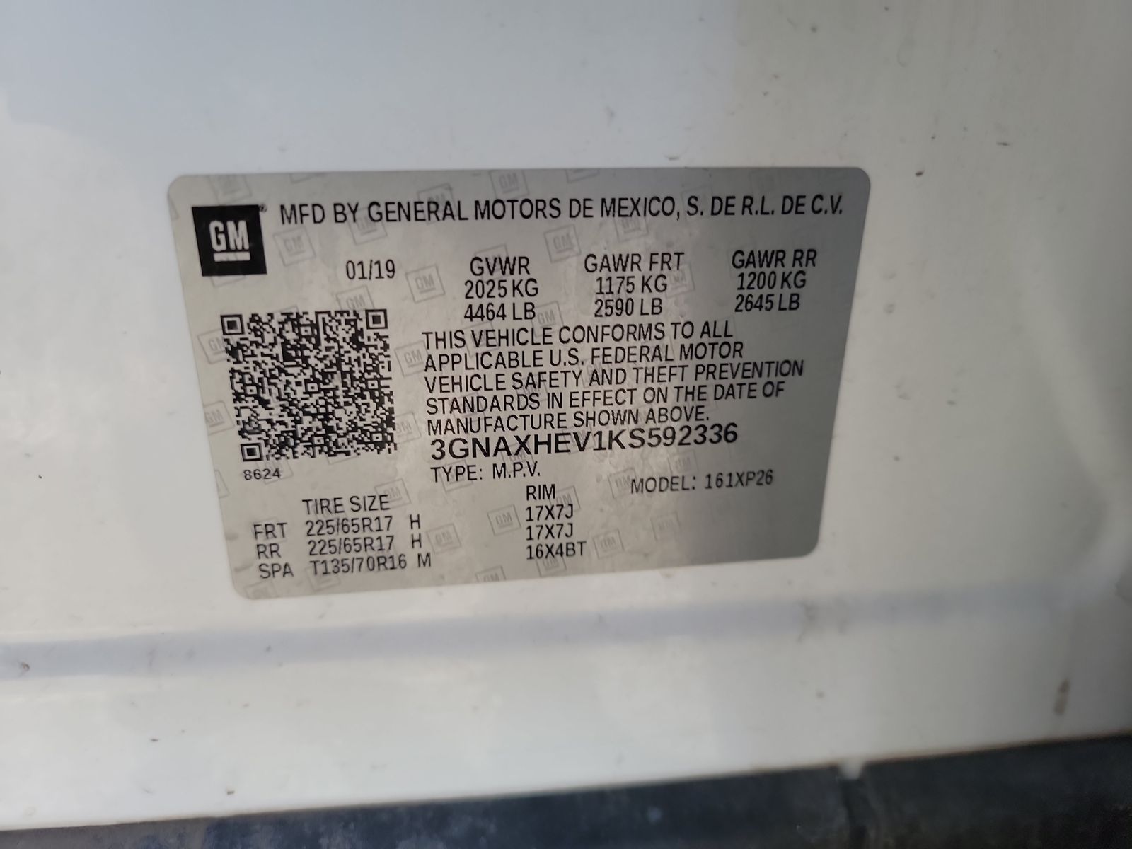 2019 Chevrolet Equinox LS FWD