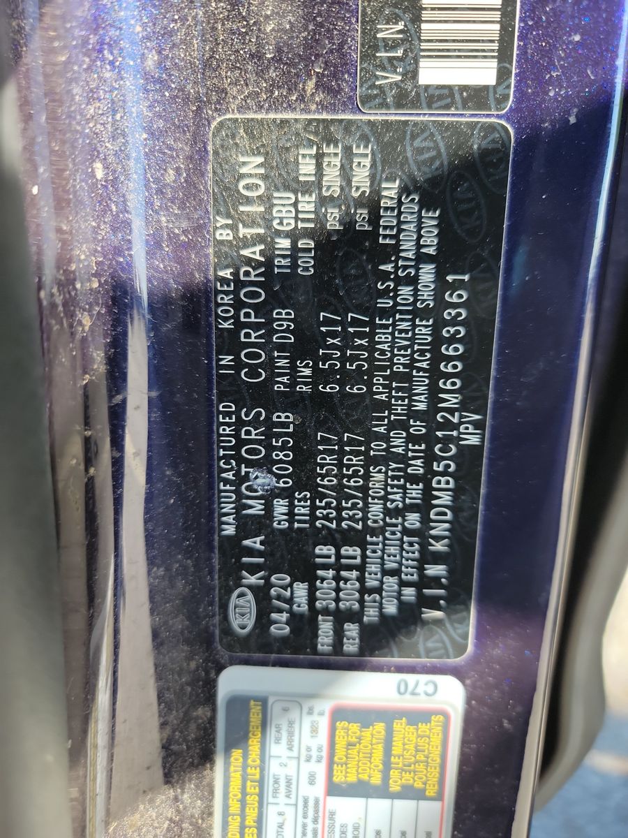 2021 Kia Sedona LX FWD